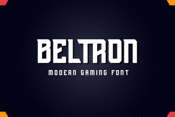 Beltron: A Modern Display Font for Digital Creatives
