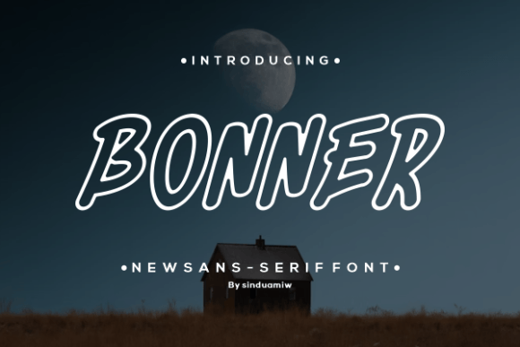 Bonner Font for Handmade Creations