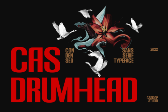 Cas Drumhead: A Fresh Display Font for Editorial Design