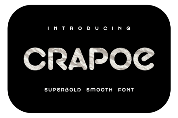 Crapoe Font for Professional Branding
