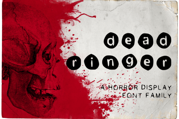 Dead Ringer Font for Spooky Web Designs