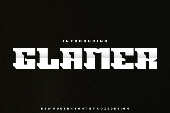 Glamer Font for Modern Web Design
