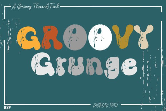 Groovy Grunge: A Designer’s Take on a Bold Display Font