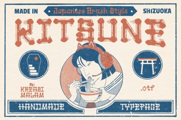 Kitsune Font for Eye-Catching Campaign Designs