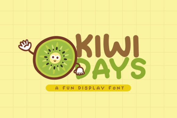 Kiwi Days Font for Playful Web Design