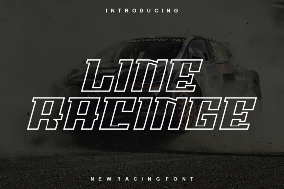 Line Racinge: A Modern Display Font for Editorial Design