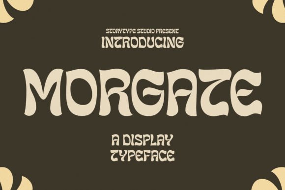 Morgate: A Whimsical Display Font for Editorial Design