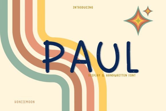 Paul: A Playful Display Font for Eye-Catching Campaigns