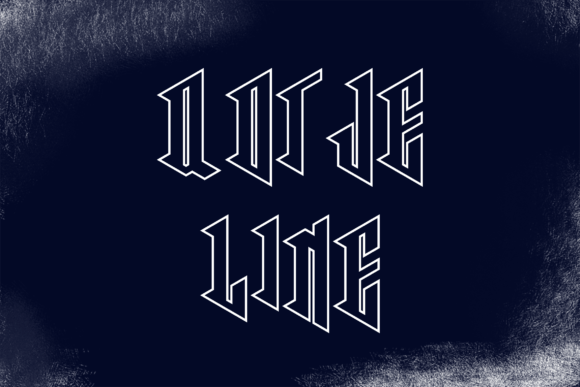 Qotjeline: A Display Font for Bold Brand Moments