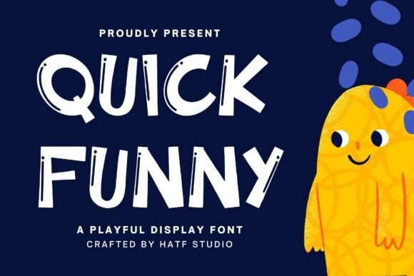 Quick Funny: A Playful Font for Business Branding