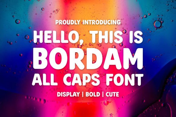 Testing Bordam: A Bold Display Font for Modern Web Design