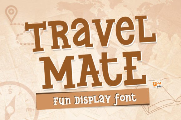 Travel Mate: A Quirky Font for Bold Branding