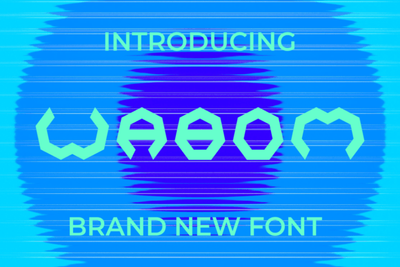 Wabom: A Modern Display Font for Digital Creativity